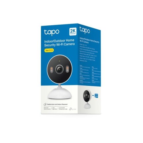 Kamera TP-Link Tapo C113 IP, 3MPx, WiFi, přísvit, vnitřní/venkovní