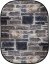 Lastolite skládací pozadí Urban 150x210cm cihlová zeď/šedý kámen
