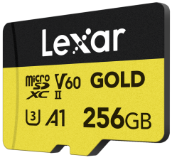 Lexar microSDXC GOLD UHS-II/C10/A1/U3 R280/W100 (60) 256GB