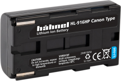 Hähnel HL-916HP, Canon BP-911/BP-916, 7.2V, 18.7Wh, 2600mAh,