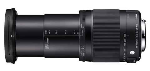 Sigma 18-300mm f/3.5-6.3 DC Macro OS HSM Contemporary Objektiv für Nikon F