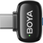 Boya Mini-12 Ultracompact 2.4GHz Wireless Microphone System with lightning+USB-C (Black)