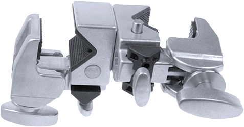 Kupo KCP-720 Double Convi Clamp - Silver
