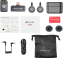 Hollyland LARK M2S Mini Combo Wireless Lavalier Microphone Mini Combo (Space Gray)