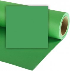 Colorama 2,72 x 11 m, jednofarebné papierové pozadie, chromagreen