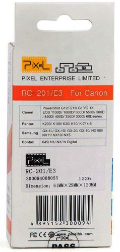 Pixel káblová spúšť RC-201/C6 pre Canon RS-60E3