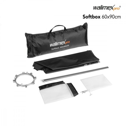 Walimex pro Softbox 60x80cm PLUS (Orange Line Serie) pro Walimex pro & K