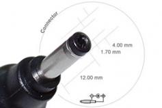 Reduccia Avacom pro Lenovo X1, U330 - Nabíjecí konektor pro notebooky C36 (Square yellow 11mm x 4,5mm)