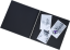 Focus Base Line Canvas Wire-O 30x30 Black w. Black Sheets