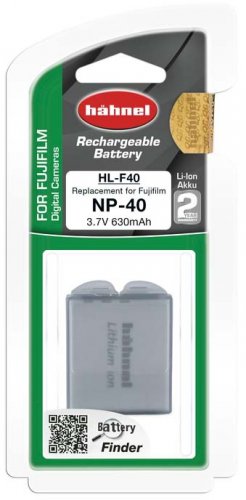 Hähnel HL-F40, Fujifilm NP-40, 710 mAh, 3.7V