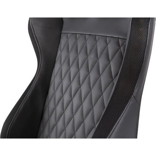 Herní židle Yenkee YGC 300RGB Stardust, černá, podsvícená, nastavitelná