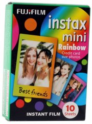Fujifilm ColorFilm INSTAX mini 10 fotografií - RAINBOW