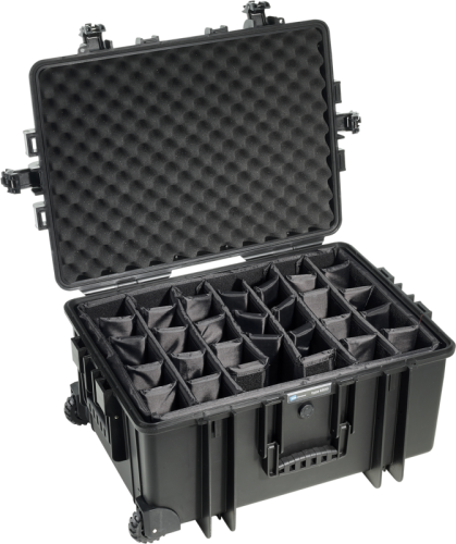 B&W Outdoor Cases BW Outdoor Cases Type 6800 / Black (divider system) B&W Outdoor Cases BW Outdoor Cases Type 6800 / Black (divider system)