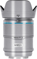 Sirui Lens Sniper APS-C AF 16mm F1.2 X-Mount Silver