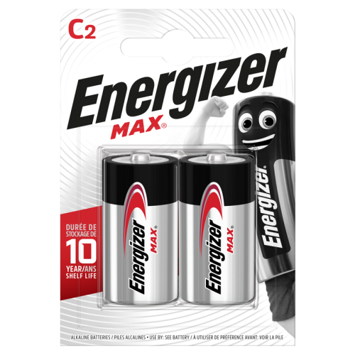 Energizer Max C 2 Pack