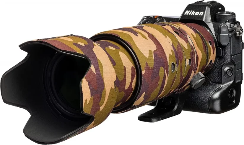 easyCover Lens Oaks Protect for Nikon Z 100-400mm f/4.5-5.6 VR S (Brown camouflage)