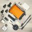 Mantona ElementsPro 50 Camera Backpack (Orange)