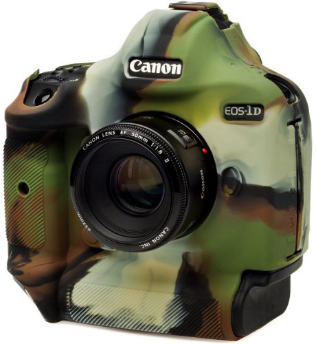 easyCover Silikon Schutzhülle f. Canon EOS 1D X Mk II Camouflage