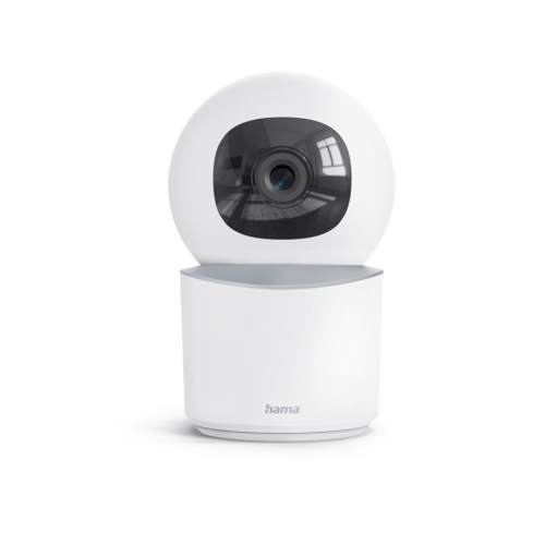 Chytrá domácí WiFi kamera Hama, otáčení/naklápění, noční vidění, Full HD Chytrá domácí WiFi kamera Hama, otáčení/naklápění, noční vidění, Full HD