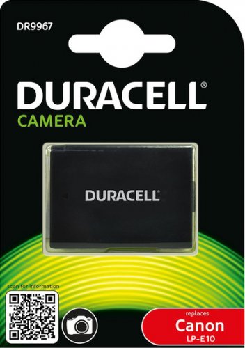 Duracell DR9967, Canon LP-E10, 7.4 V, 1020 mAh