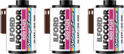 Ilford ILFOCOLOR 400 Plus Vintage Tone 35mm 36 Exp 3-pack