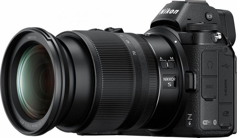 Nikon Z6 + 24-70 mm + FTZ adaptér