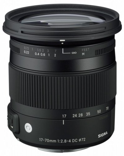 Sigma 17-70mm f/2.8-4.0 DC Macro OS HSM Contemporary Objektiv für Nikon F