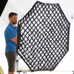 Softbox with honeycomb, Octagon 150cm Bowens quick-folding system