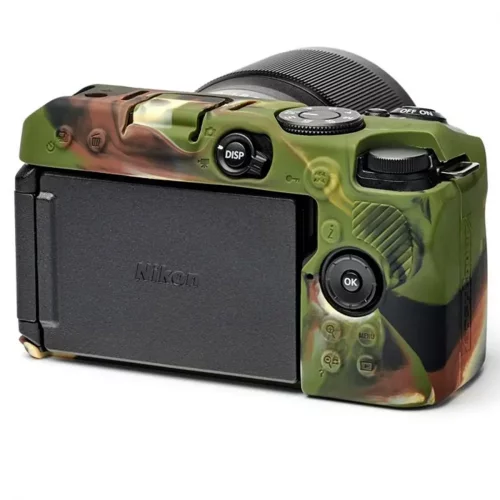 easyCover Silikon Schutzhülle für Nikon Z30 Camouflage