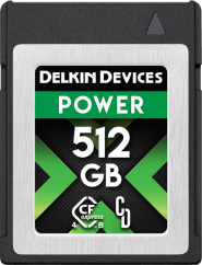 Delkin CFexpress Power R3650/W3240/SW820 (4.0) 512GB