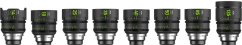 NiSi Cine Lens Set Athena Prime Master (8 Lenses) E-Mount
