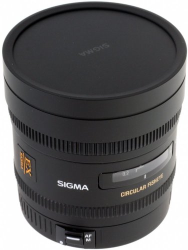 Sigma 4,5mm f/2,8 EX DC Fisheye pre Nikon F