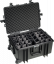 B&W Outdoor Case 6800, kufr s přepážkami černý