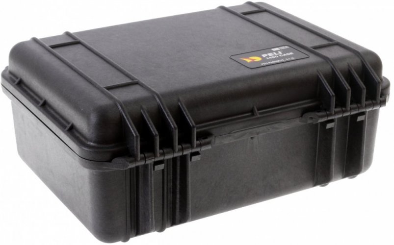 Peli™ Case 1450 Suitcase without Foam (Black)