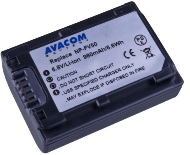 Avacom Replacement for Sony NP-FV30, NP-FV50