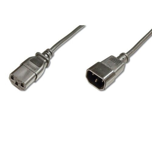 PremiumCord prodlužovací kabel napájení 240V, délka 5m IEC C13 / C14