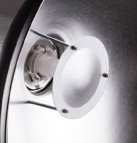 bílý Beauty dish 55cm s voštinou a difuzérem BD2W (BD2W