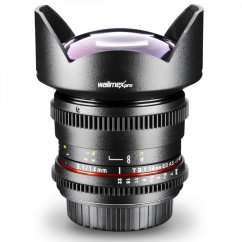 Walimex pro 14mm T3,1 Video DSLR Objektiv für Canon EF