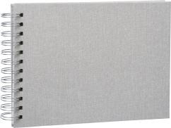 Focus Base Line Canvas Wire-O 23x17 Beige w. white sheets