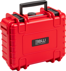 B&W Outdoor Cases B&W Cases Type 500 for DJI Osmo Pocket 3 Creator Combo, Red