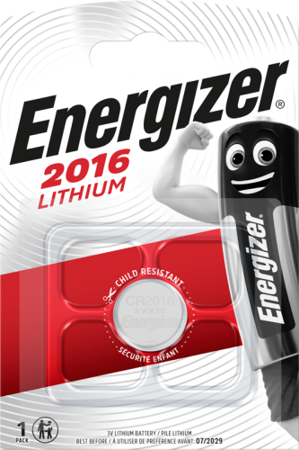 Energizer Lithium Miniature CR2016 1 pack