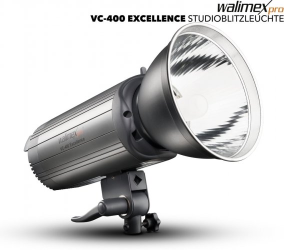 Walimex pro VC-400 Excellence Set Starter M (3 Studioschirme + Stativ)