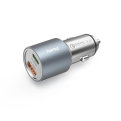 Hama schnelles USB-Autoladegerät USB-C PD, USB-A QC, 38 W