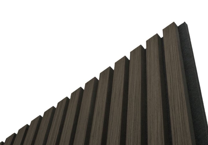 Akustický panel G21 270x60,5x2,1 cm, tmavý orech