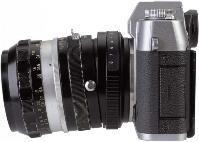B.I.G. TILT objektiv adaptér na Nikon objektiv a MFT tělo
