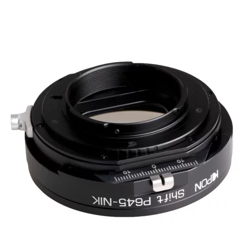 Kipon Shift adaptér z Pentax 645 objektívu na Nikon F telo