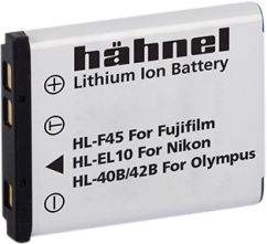 Hähnel HL-F45, Fujifilm NP-45, 720 mAh, 2.7Wh, 3.7V