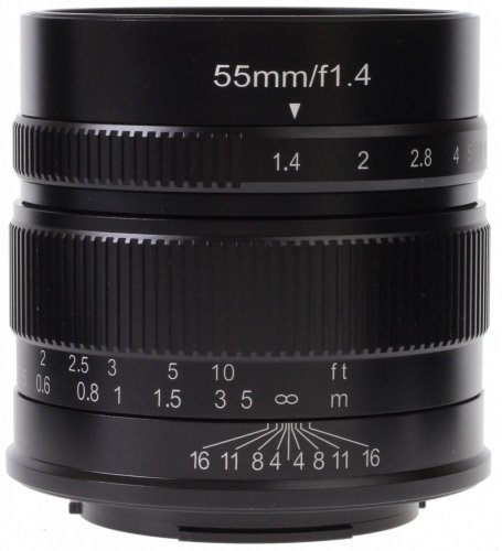 7Artisans 55mm f/1,4 pre Fujifilm X