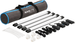 Nanlite Pavotube II 15C LED RGBWW Tube Light 4 Light Kit