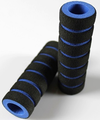 Foam handle for Rig 22mm, pair, blue